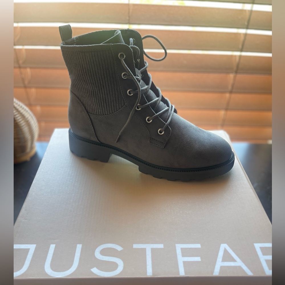 JUSTFAB Demi Knit Booties